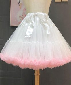 【値下げ】パニエ ボリュームアップ ワイヤーなし パニエ 着丈45cm 55cm ショートパニエ ドレス ふわふわ インナー チュール スカート チュチュスカー